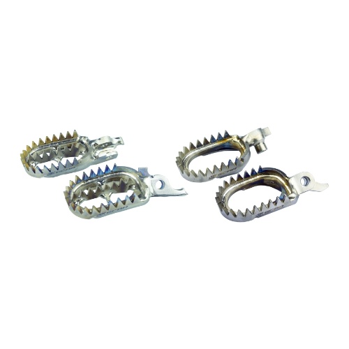 Footpegs titanium Scar Yamaha YZ 450 F (23-26) Gripper S1517