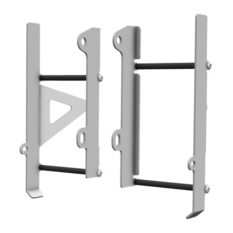 Radiator Guard TM EN/MX 250 F (20-23) aluminum 6002090001