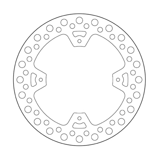 Brake disc Brembo Serie Oro Honda CRF 450 X (05-16) rear 68B40786