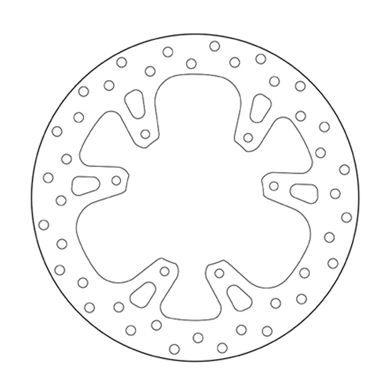 Brake disc Brembo Serie Oro Honda CR 125 (95-07) front 68B40796