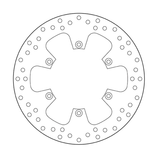 Brake disc Brembo Serie Oro Beta RR 200 (19-25) rear 68B407F0