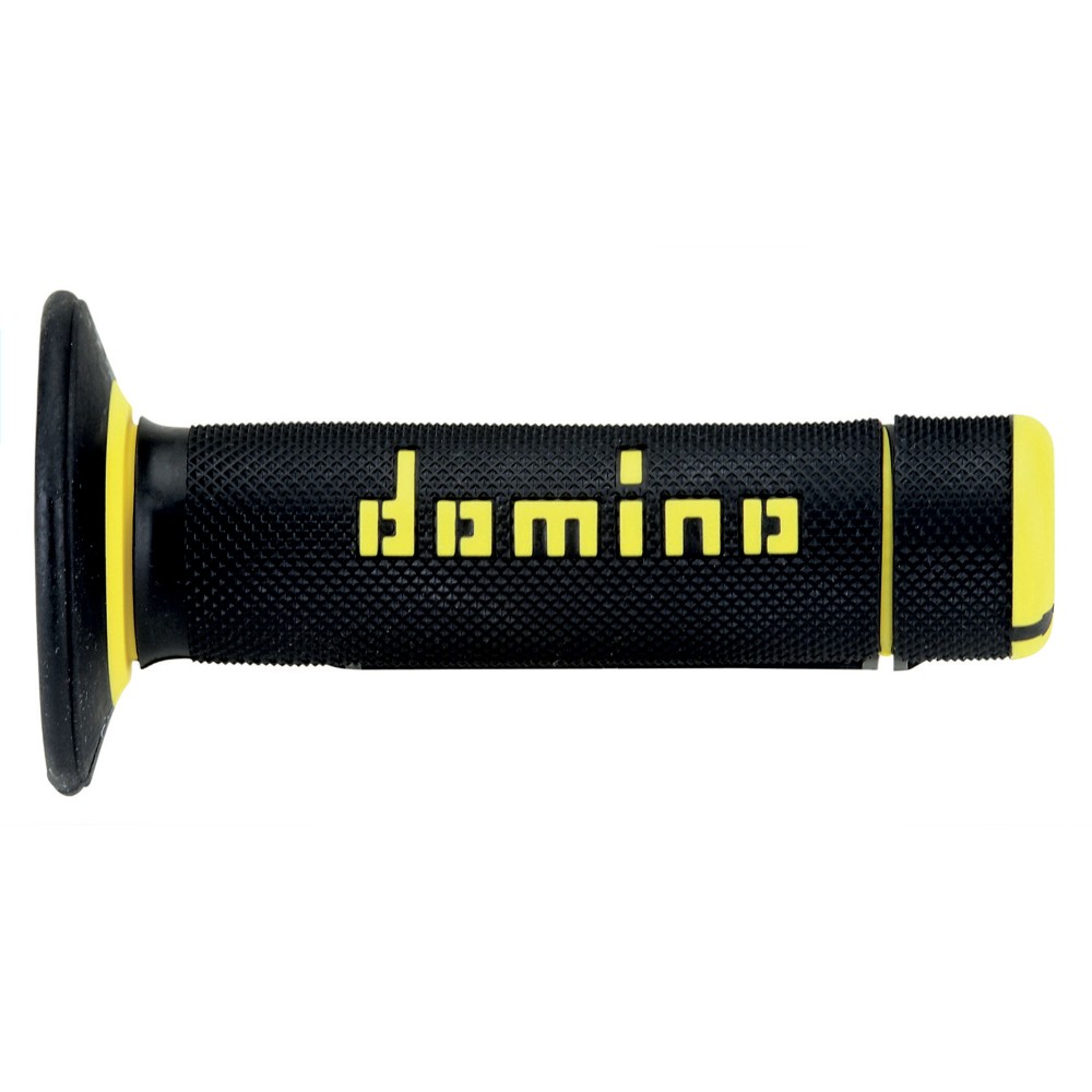 Pair of Grips Domino A020 - black yellow A0204740A7
