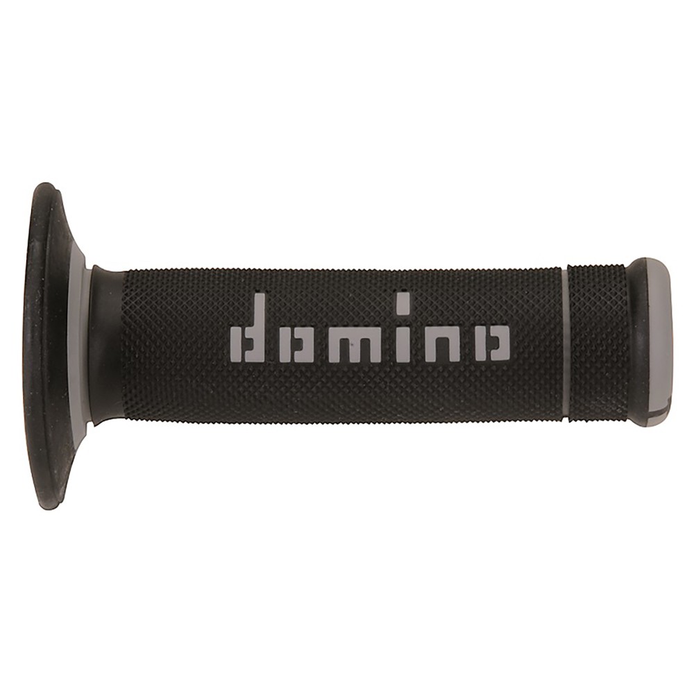 Pair of Grips off-road Domino A190 X-Treme - black grey