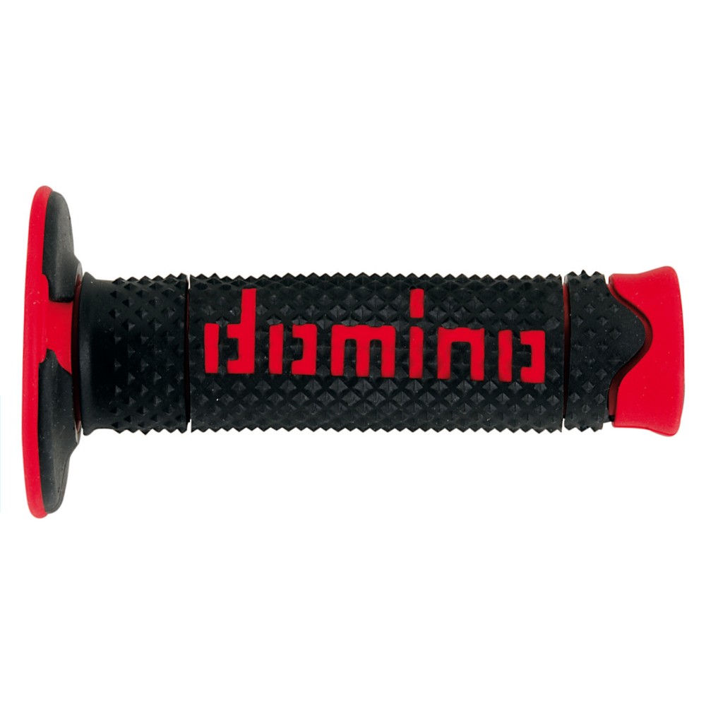 Pair of Grips off-road Domino A260 - black red