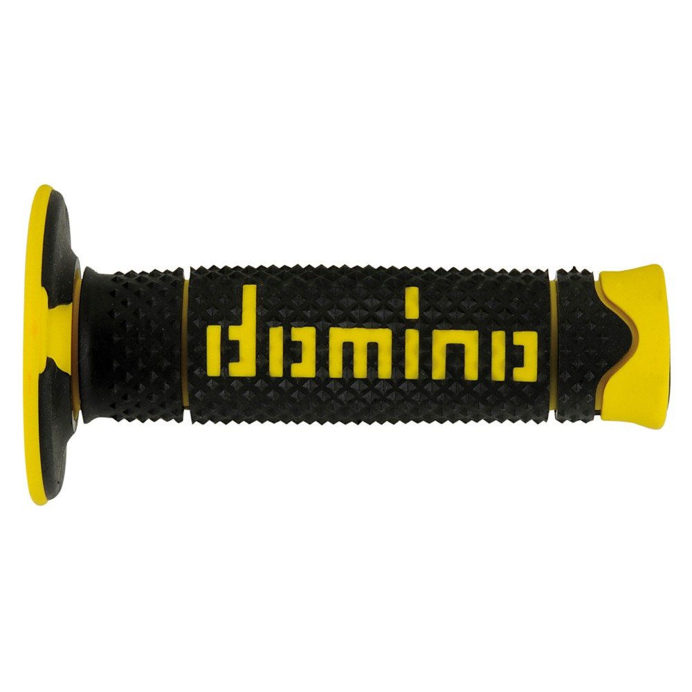 Pair of Grips off-road Domino A260 - black yellow