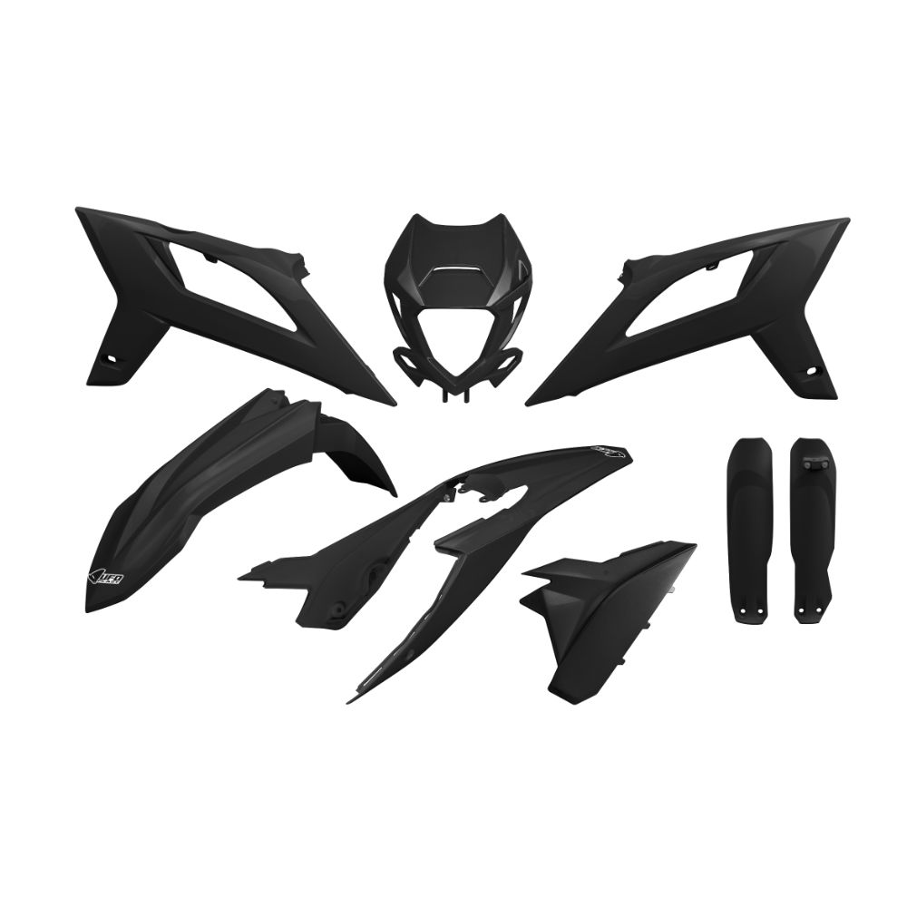 Plastics kit Beta RR 480 (20-22) - colour black BEKIT800F-001
