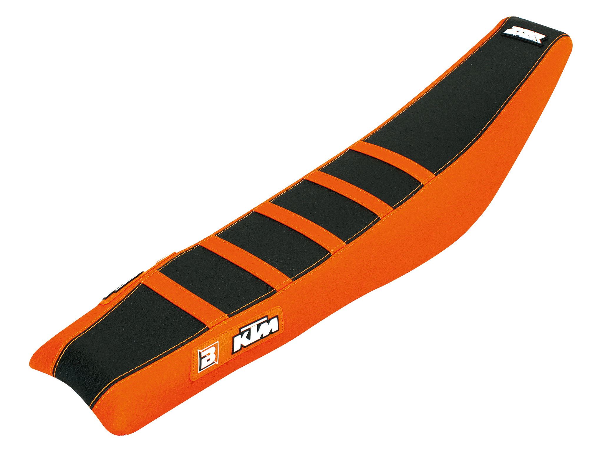 Seat cover Blackbird KTM 250 SX (17-18) zebra black e orange BL-1524Z