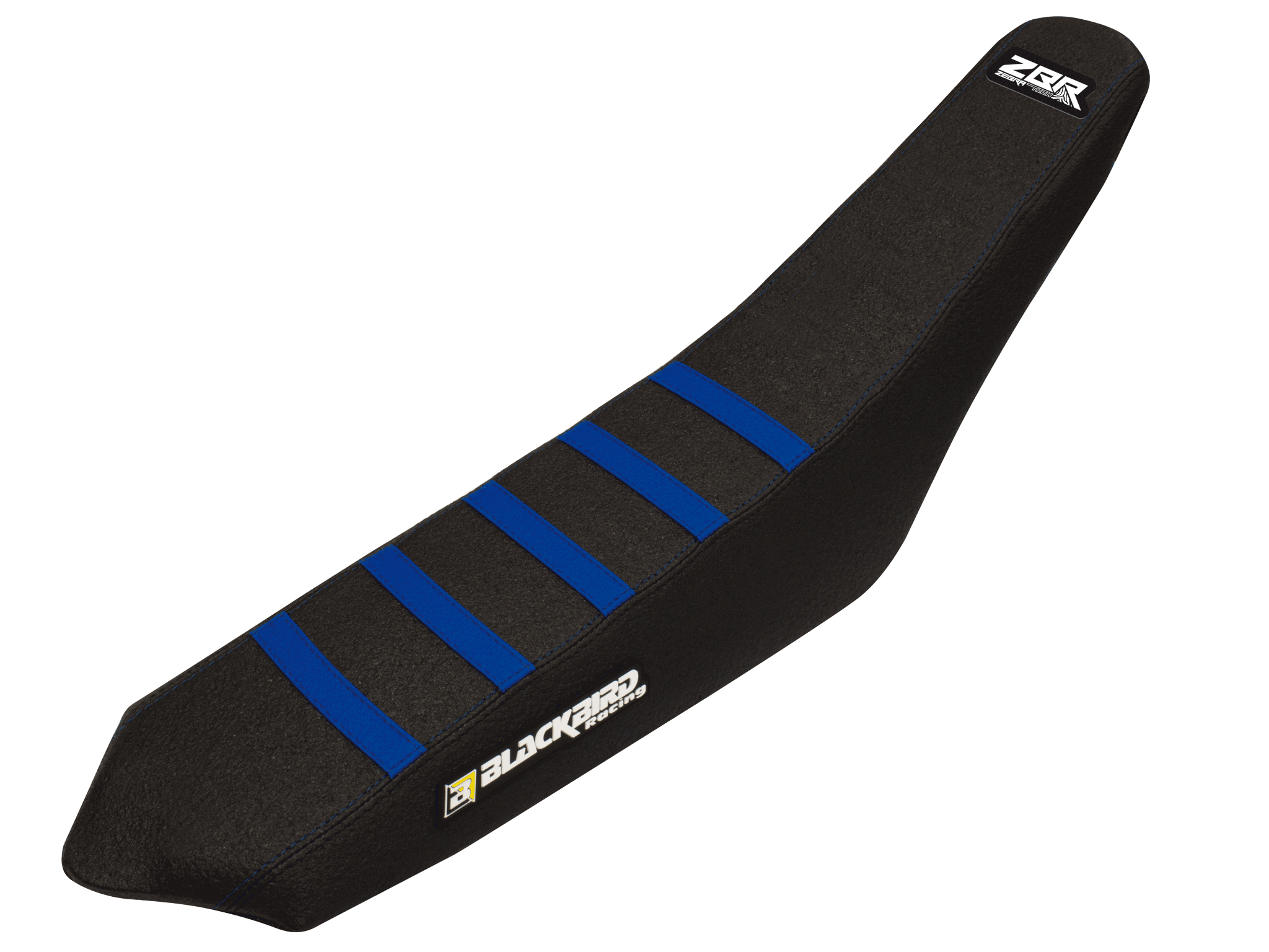 Seat cover Blackbird Sherco 300 SE-R (17-24) zebra black e blue BL-1E01Z