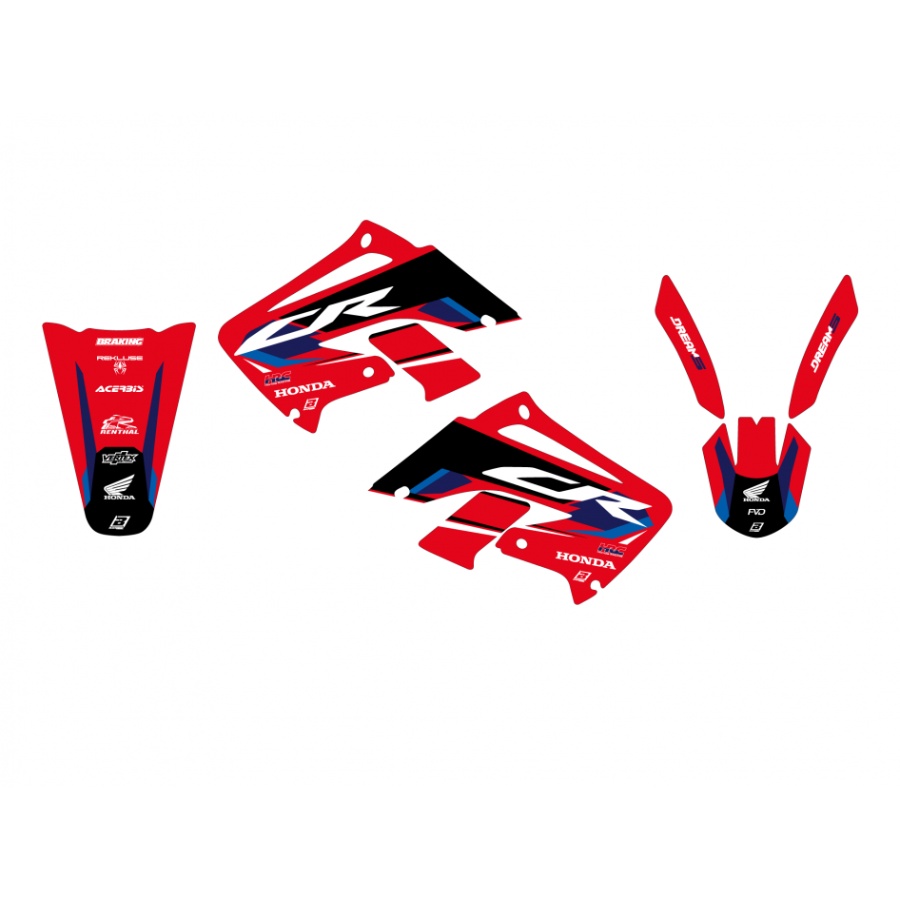 Graphics kit Honda CR 125 (02-07) Dream 5 BL-2136AB