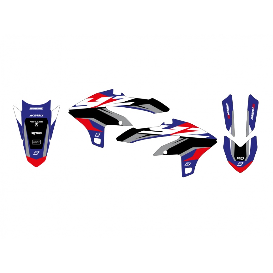 Graphics kit Yamaha YZ 450 F (23-25) Dream 5 BL-2252AB