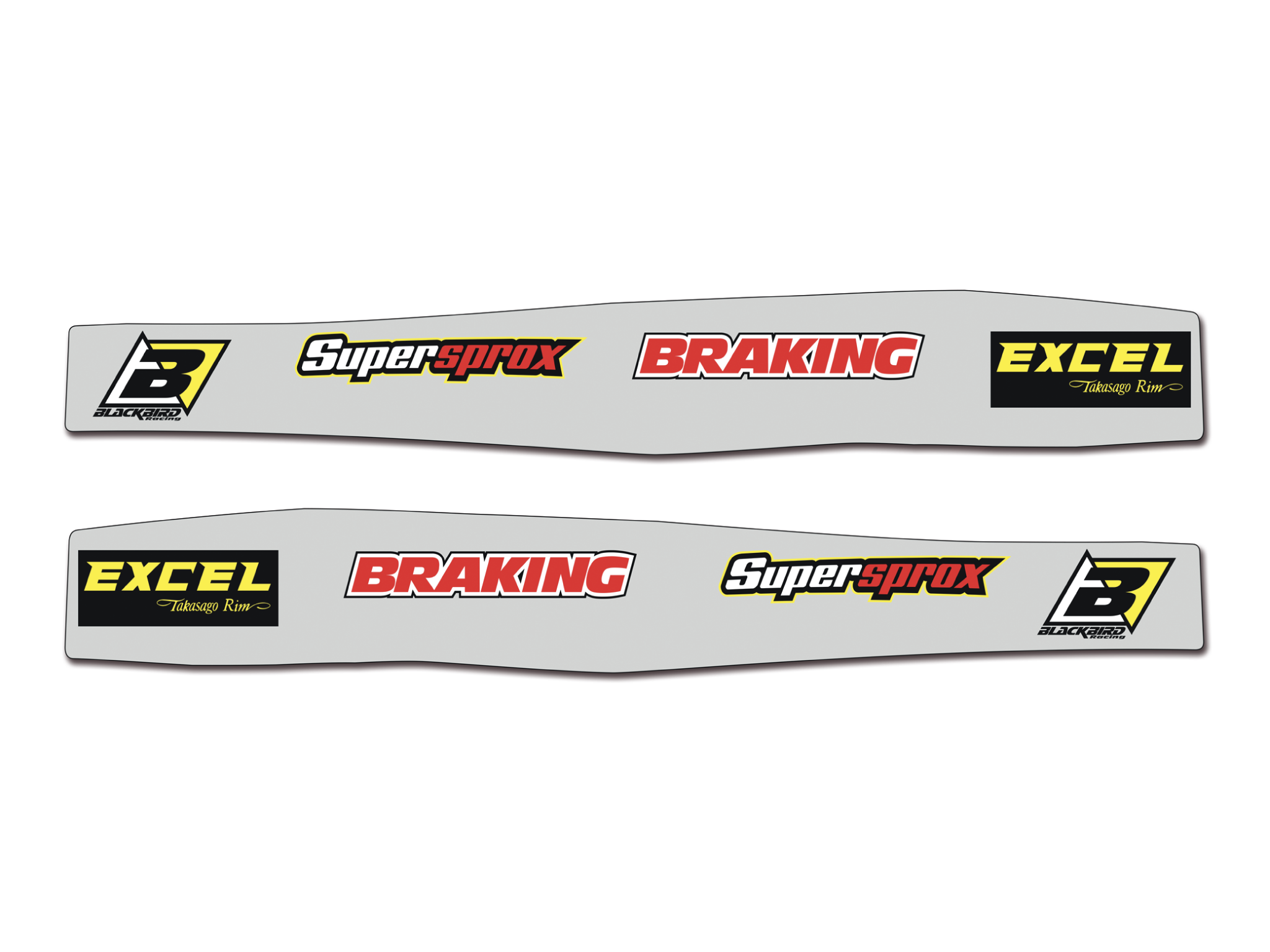 Swingarm decals Yamaha WR 250 F (15-25) BL-5239N