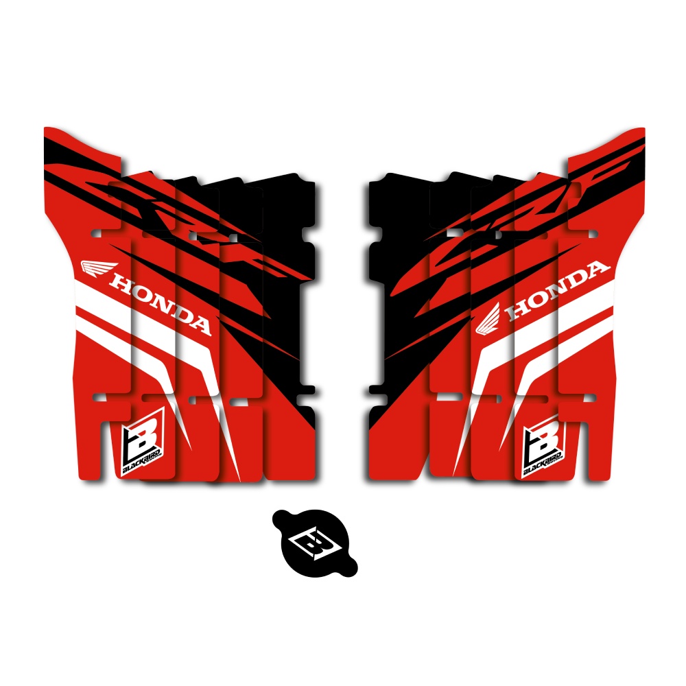 Radiator grille stickers Honda CRF 250 R (18-21) Dream 4 BL-A107N