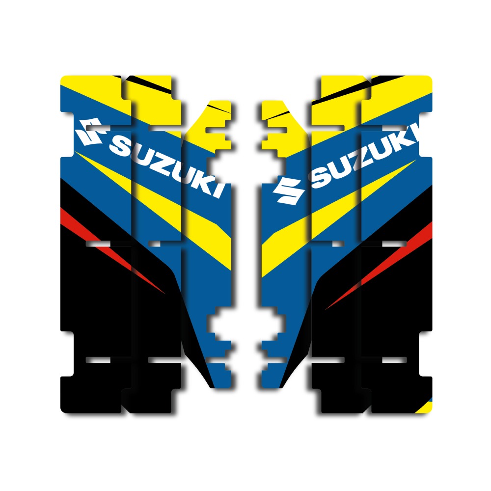 Radiator grille stickers Suzuki RM 250 (01-12) Dream 4 BL-A303N