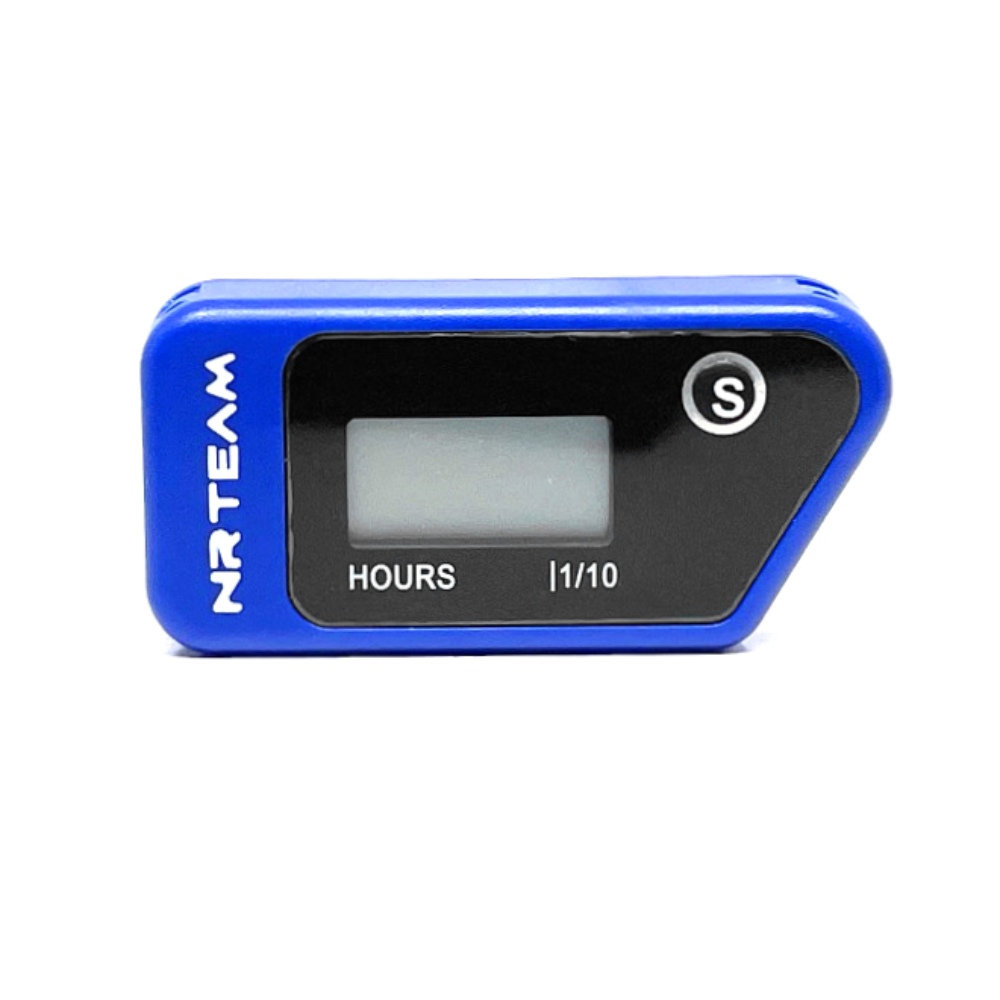 Universal wireless hour meter blue