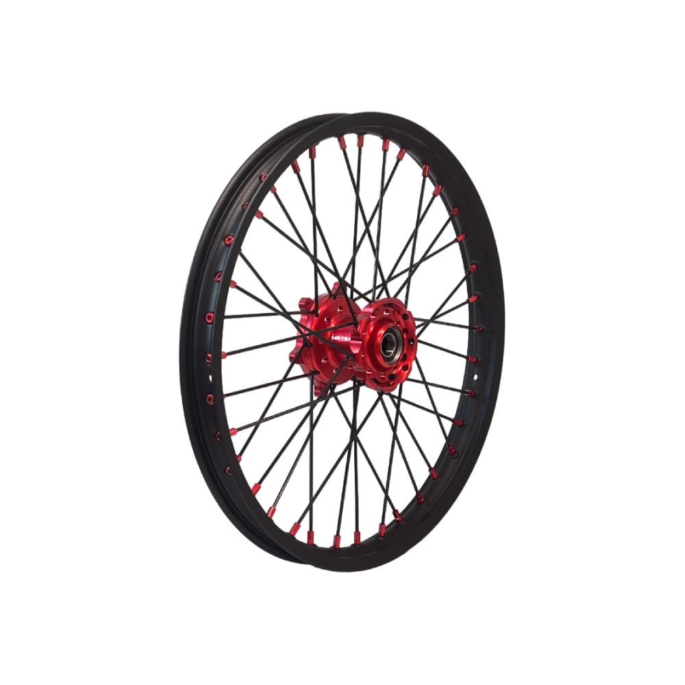 Wheel Fantic 250 XX (22-25) front 21x1.60 red DS50.FB31R