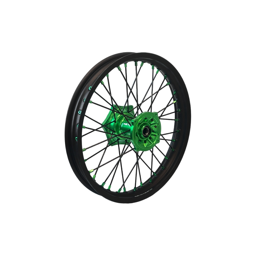Wheel Kawasaki KX 125 (03-08) rear 19x2.15 green DS50.RB21V