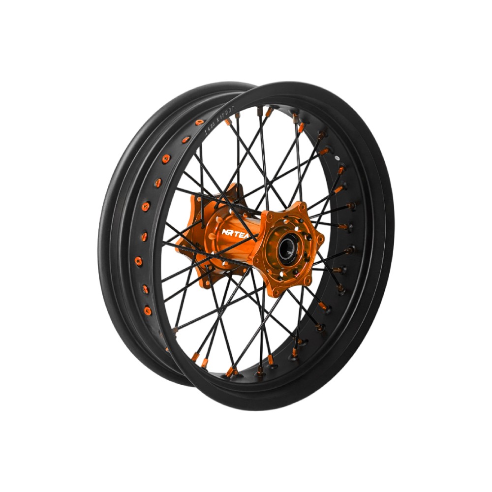 Wheel Husaberg 350 FE (13-14) rear 17x4.25 orange DS50.RM51A