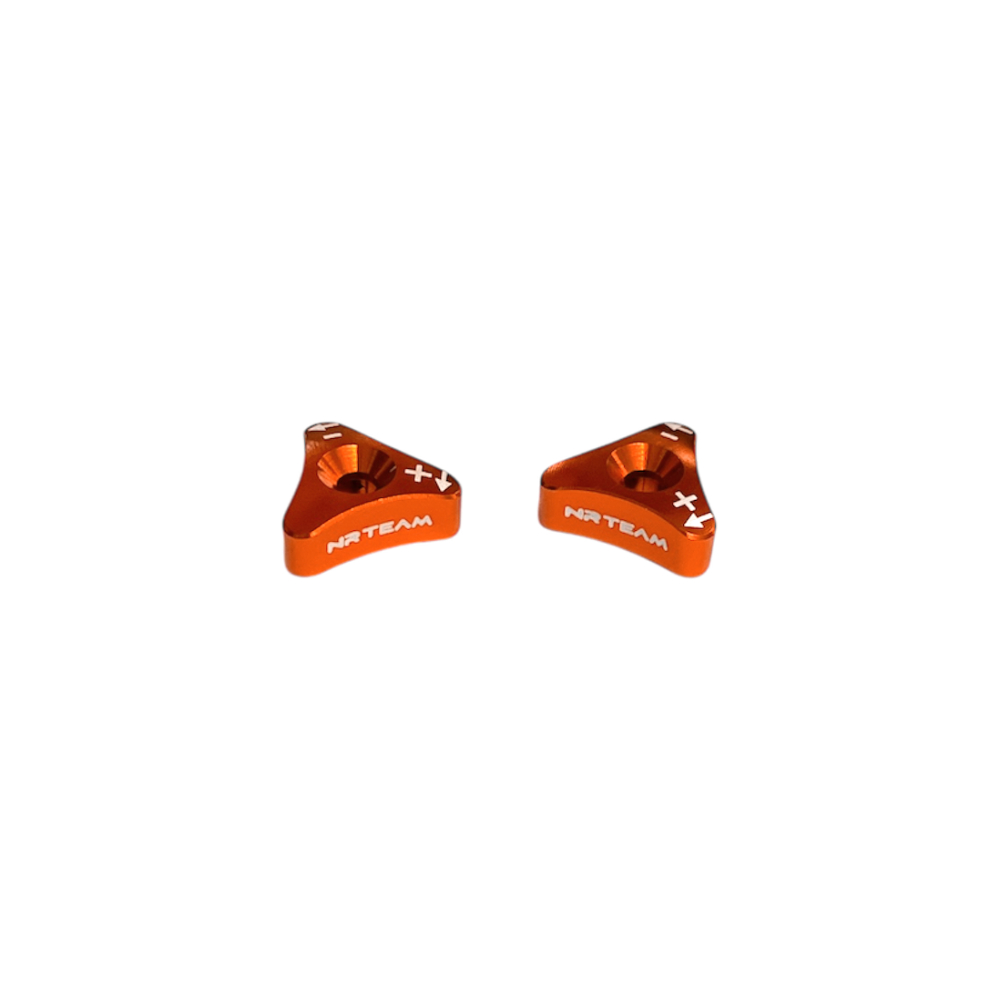 Fork Adjuster Pair KTM 250 EXC (07-19) upper orange DS88.0201A