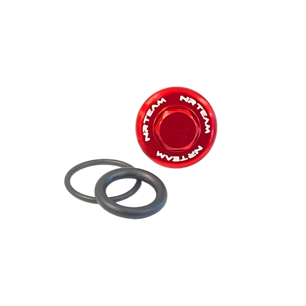 Oil filler cap Suzuki RM 250 (01-12) red DS88.2004R