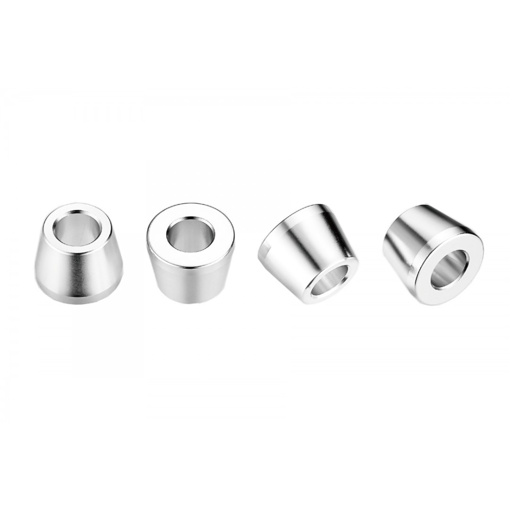 Universal Ergal handlebar clamp cones grey NRTeam DS88.6031G