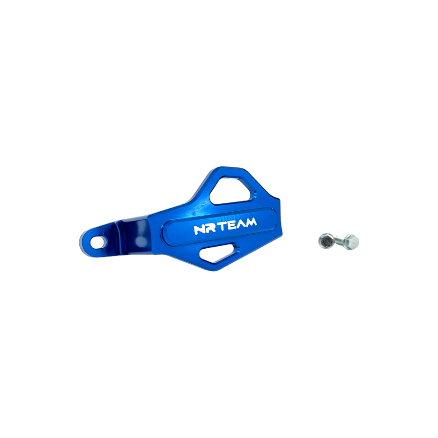 Rear brake caliper guard ergal Fantic 125 XX (22-25) blue DS88.7002B