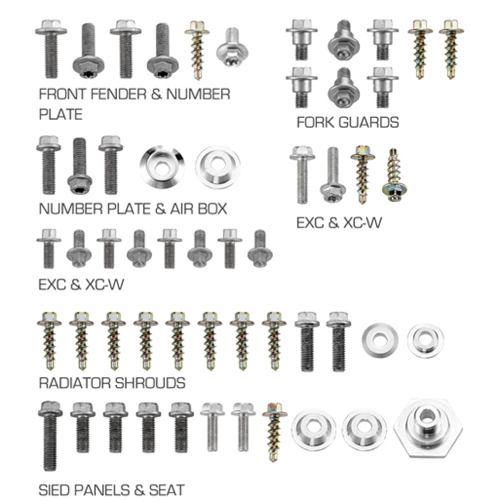 Plastics Screw Kit Husqvarna 250 TE (14-16) DS89.5501