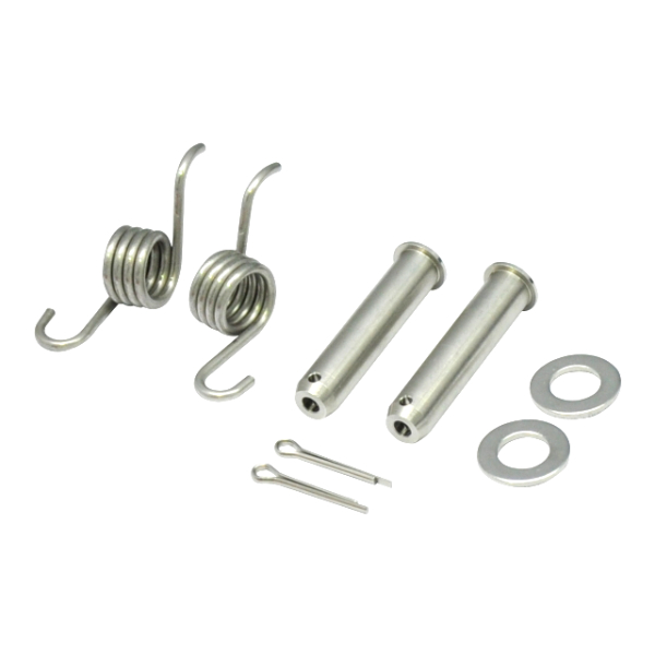 Footpeg Pin Set KTM 150 EXC (20-23) + springs NRTeam DS89.8019