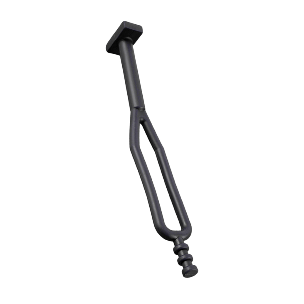Side stand rubber strap long black DS89.9387N