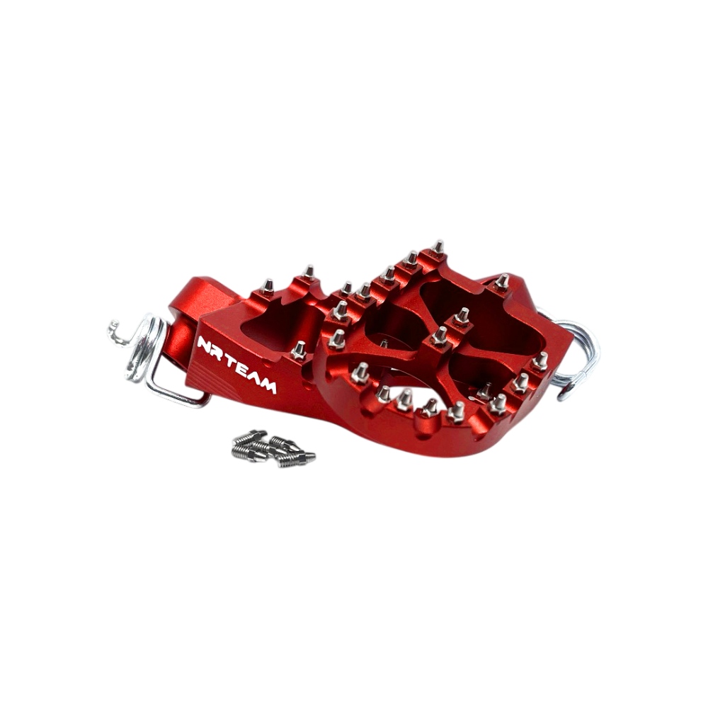 Footpegs Ergal Husaberg 501 FE (13-14) red DS98.0795R