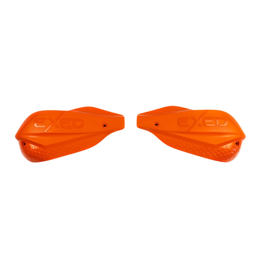 Pair of full-wrap handguards Exed for 28.6 mm handlebars orange E-HDG-O