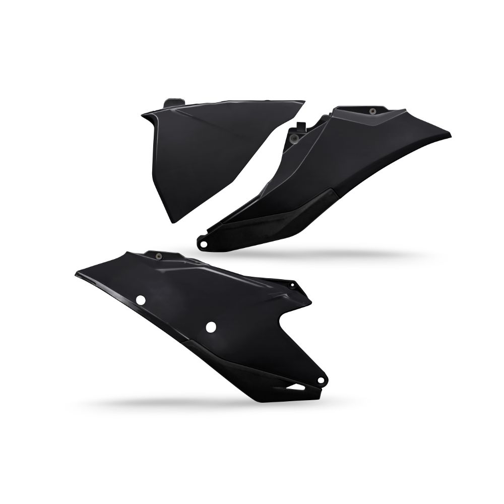 Side number plates Gasgas 450 MC-F (21-23) black GG07129-001