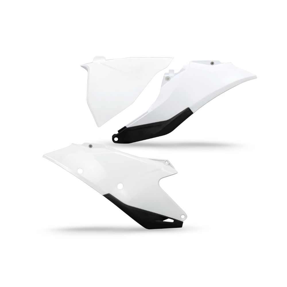 Side number plates Gasgas 350 EC-F (21-23) white* GG07129-041