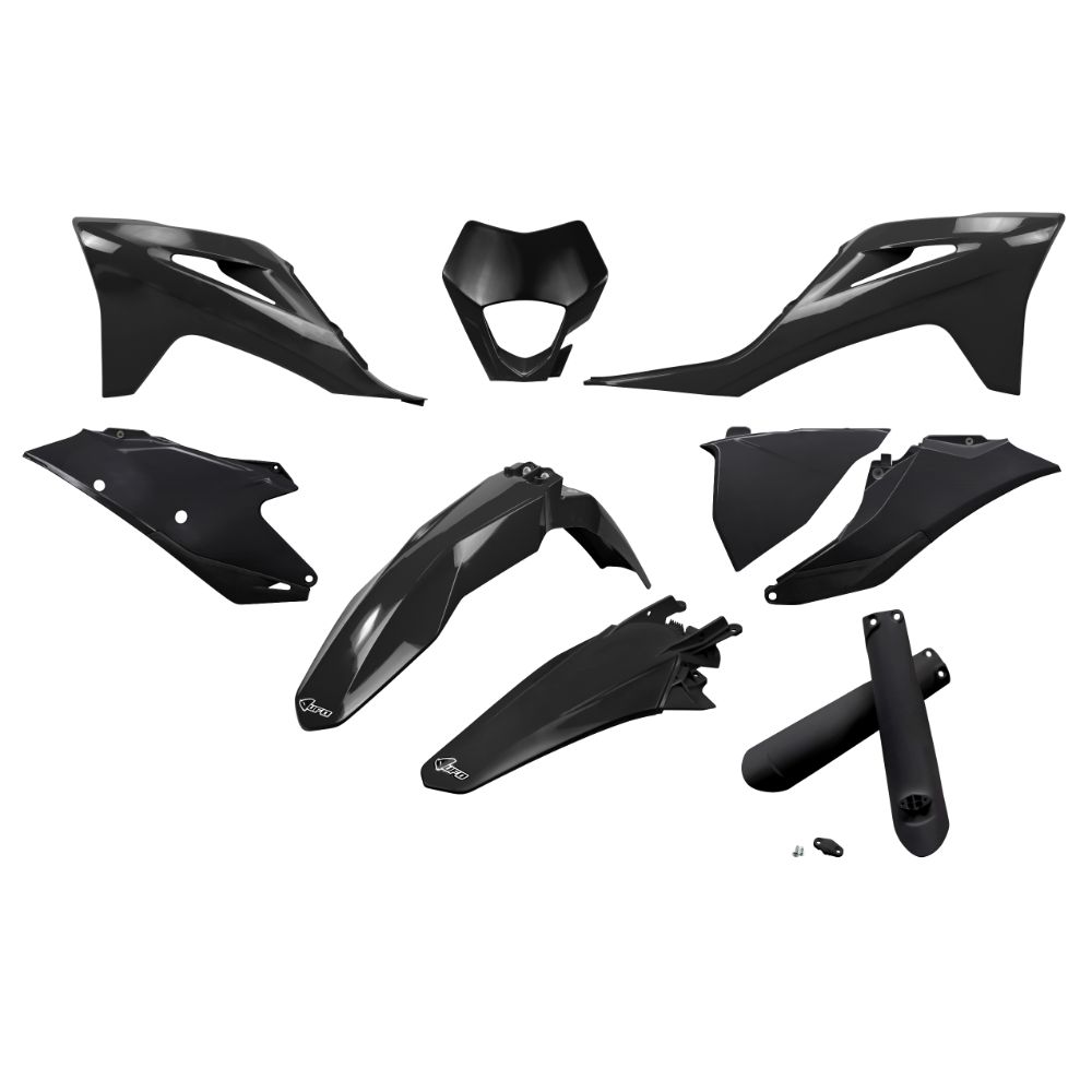 Plastics kit Gasgas 250 EC-F (21-23) - colour black GGKIT703F-001
