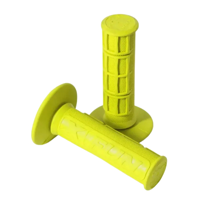 Pair of Grips off-road XFun MXGP - neon yellow