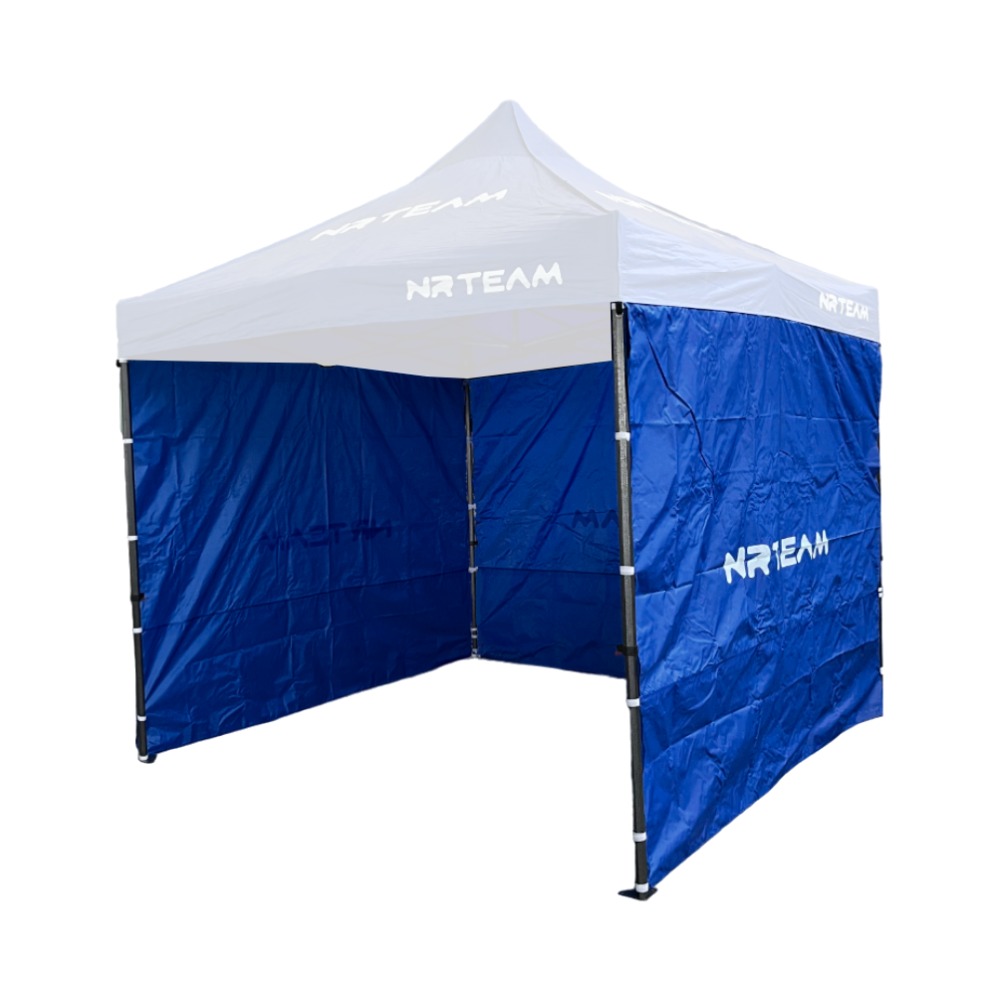 Gazebo side wall kit - blue