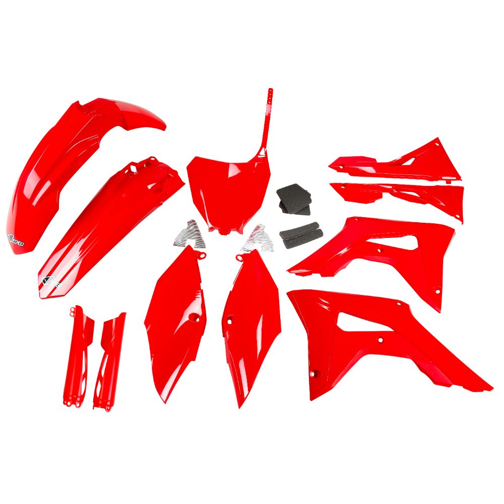 Plastics kit Honda CRF 450 R (17-20) - colour red HOKIT123F-070