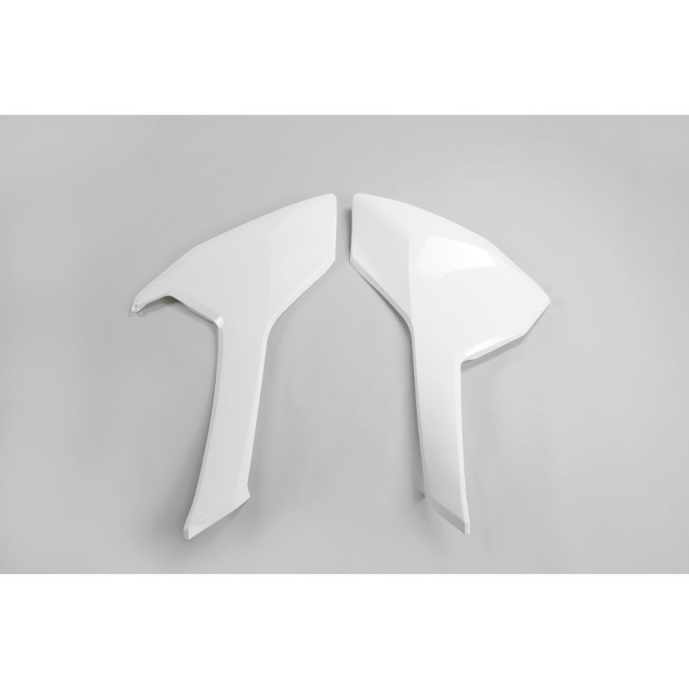 Side number plates Husqvarna 501 FE (17-19) white* HU03366-041