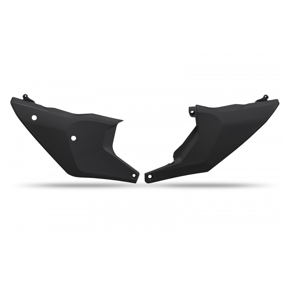 Side number plates Husqvarna 450 FE (24-26) black HU04309-001
