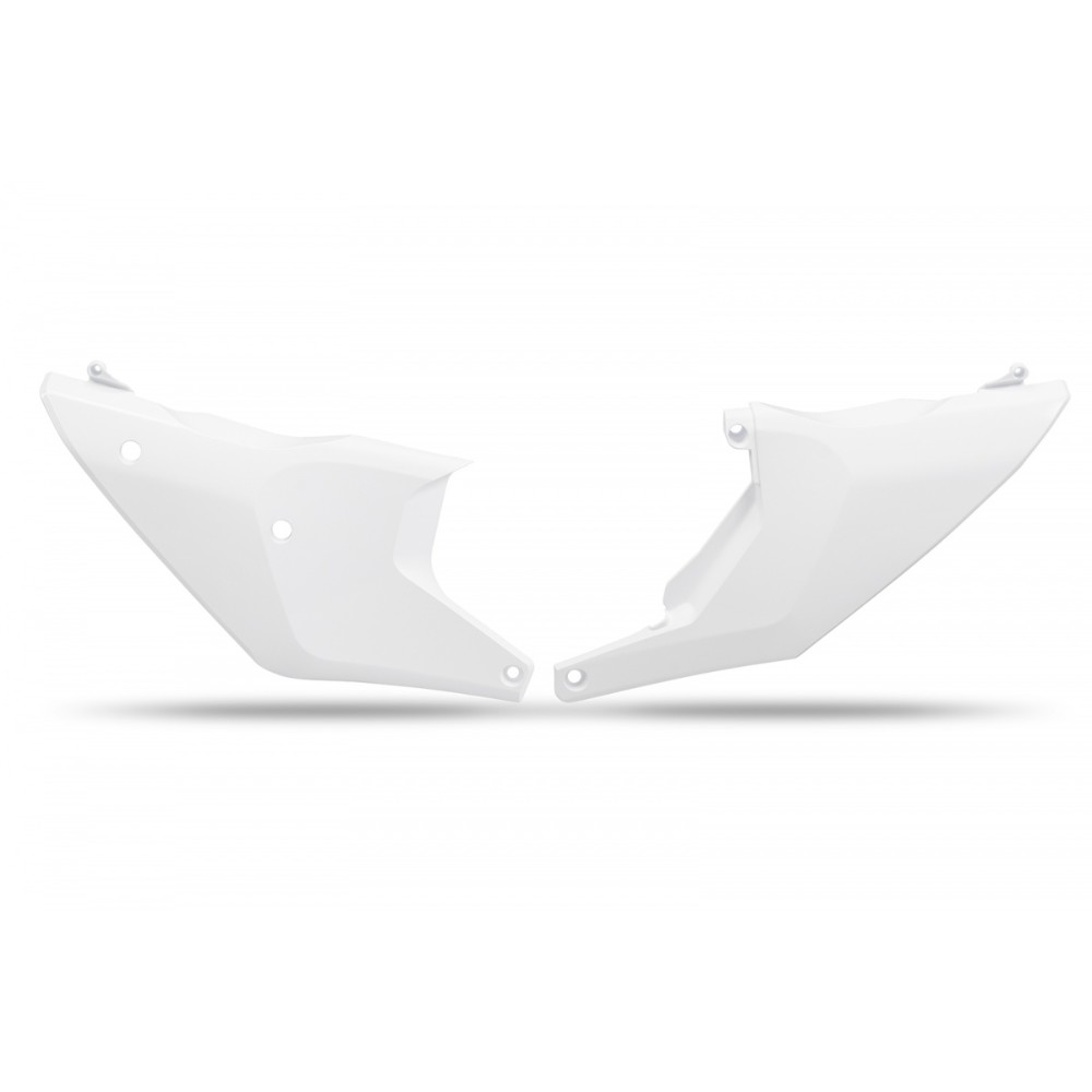 Side number plates Husqvarna 150 TE (24-25) white* HU04309-040