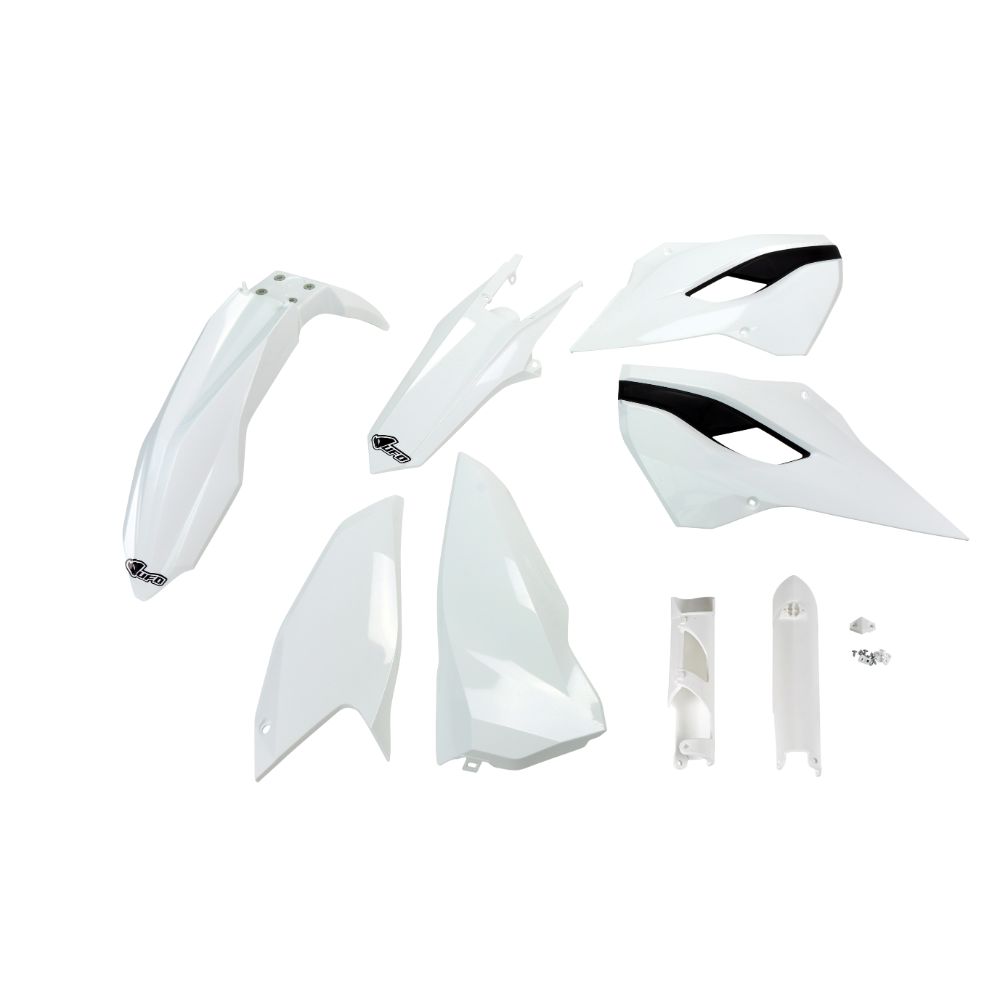 Plastics kit Husqvarna 125 TE (14) - colour white HUKIT614F-041