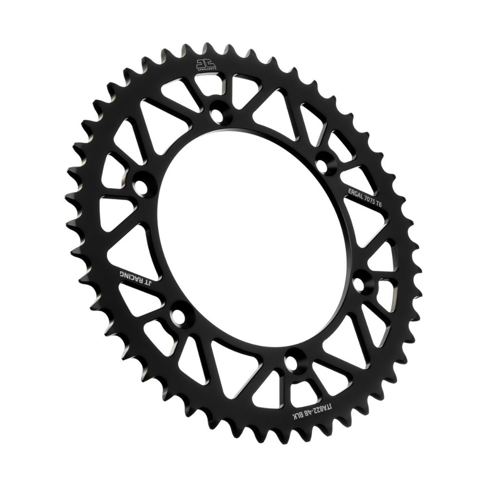 Rear sprocket JT ergal Husqvarna 250 TC (02-13) 48 teeth black JTA822.48BLK