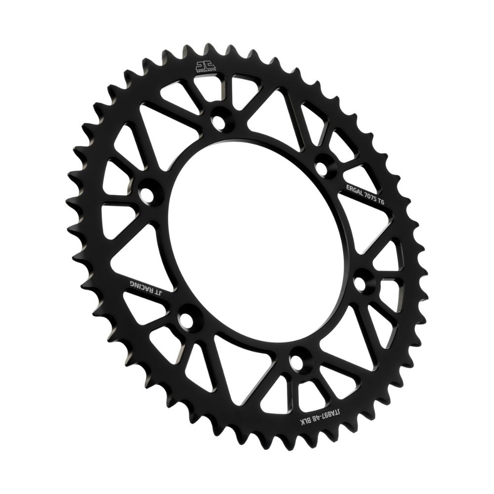 Rear sprocket JT ergal Husaberg 350 FE (13-14) 48 teeth black JTA897.48BLK