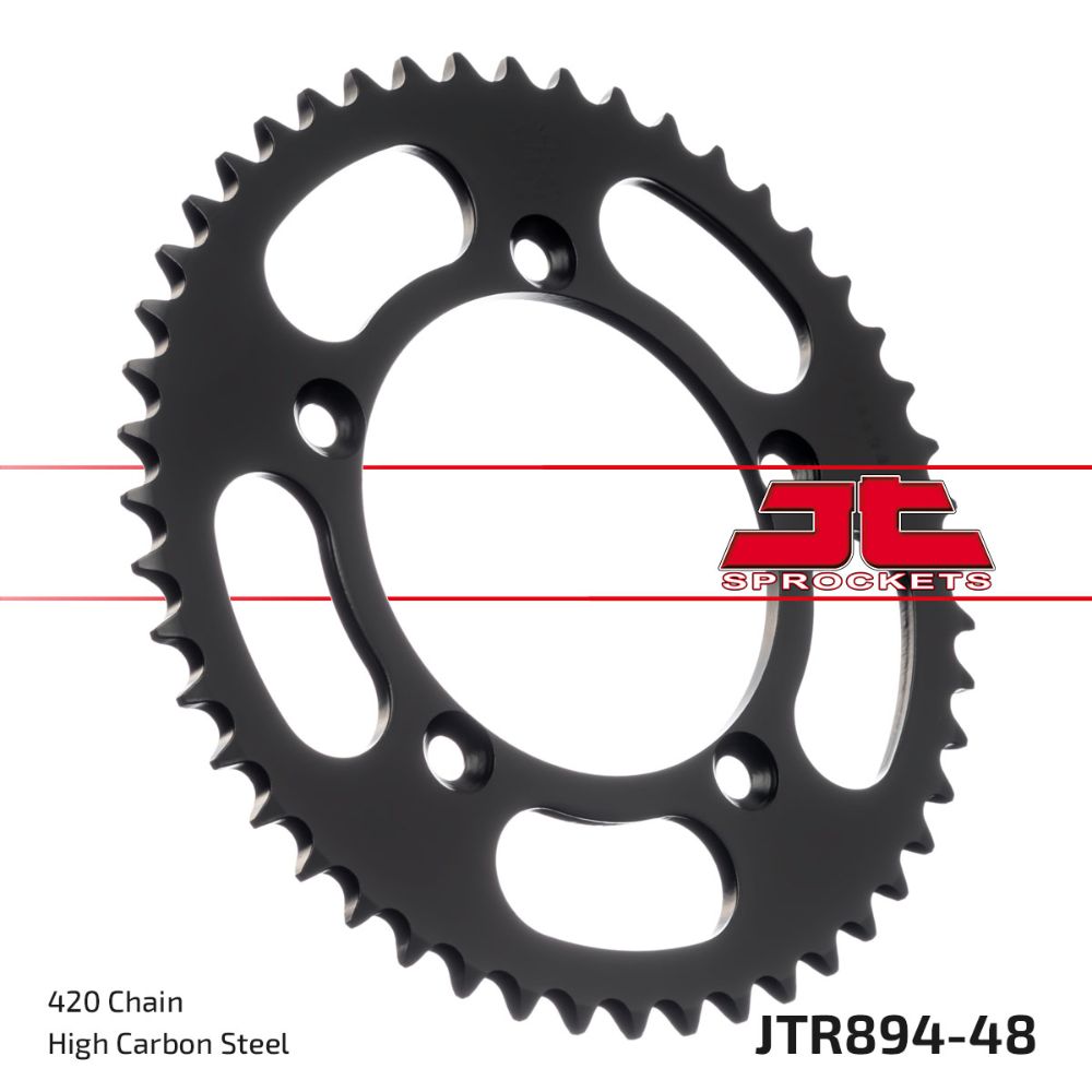 Rear sprocket JT steel KTM 65 SX (03-24) 48 teeth pitch 420 JTR894.48