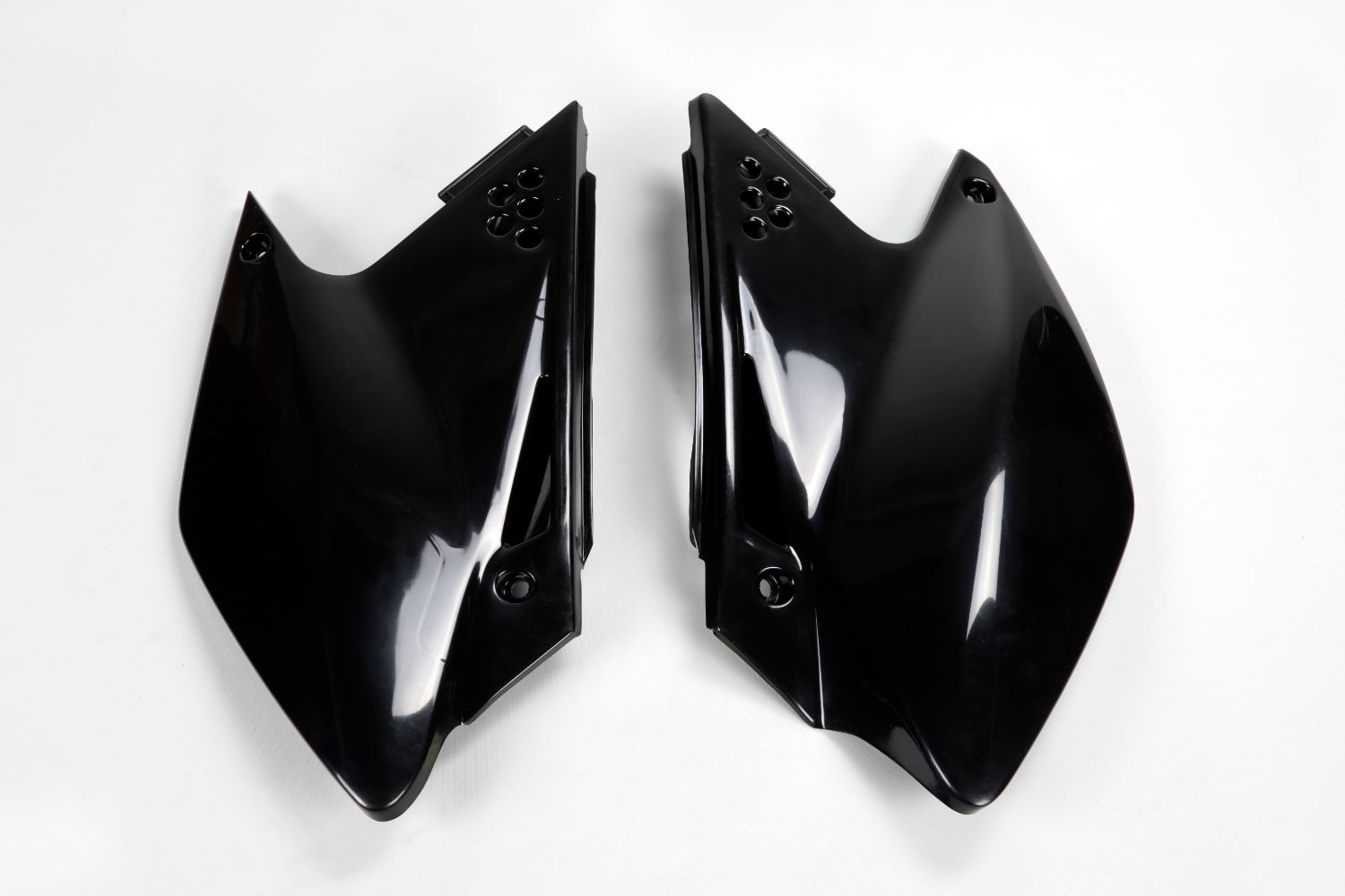Side number plates Kawasaki KX 250 F (06-08) black* KA03768-001