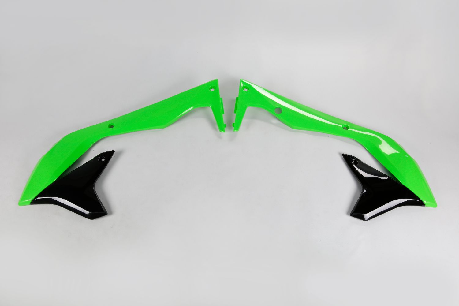 Radiator Shrouds Kawasaki KX 450 F (16-18) green and black* KA04736-999