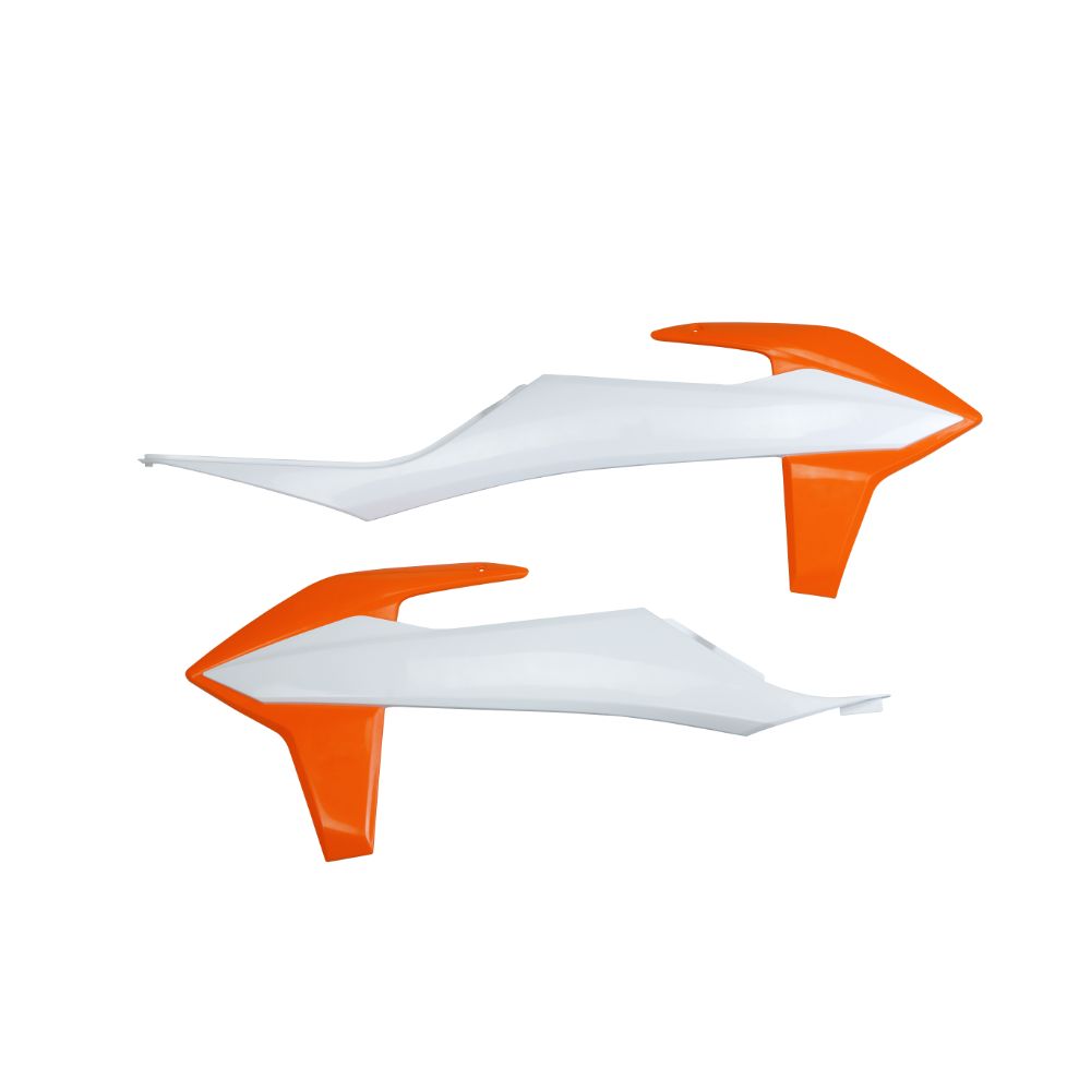 Radiator Shrouds KTM 150 SX (19) white and orange* KT04092-999
