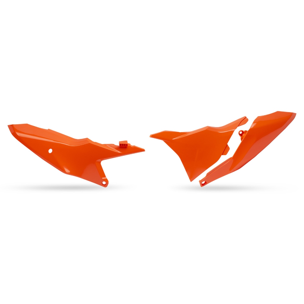 Side number plates KTM 85 SX (25-26) arancioni* KT05031-127