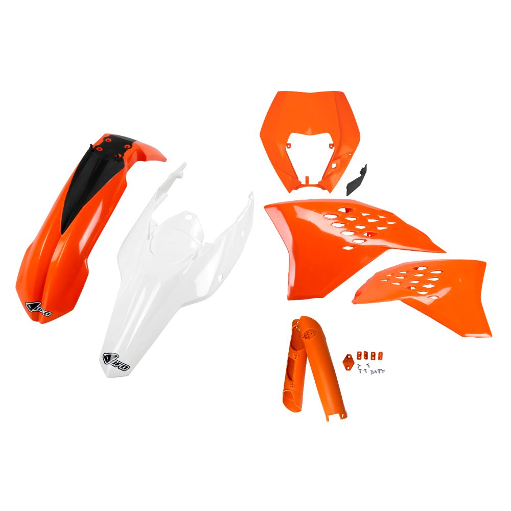 Plastics kit KTM 250 EXC (11) - colour OEM KTKIT520F-999W