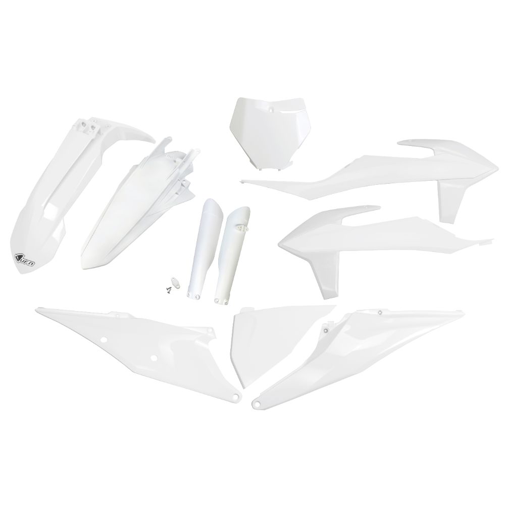 Plastics kit KTM 250 SX (19) - colour white KTKIT522F-047