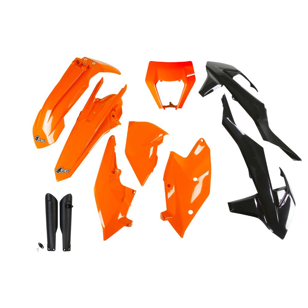 Plastics kit KTM 125 XC-W (17) - colour OEM KTKIT523F-999